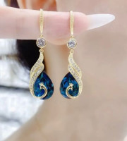 Blue Stone Earrings